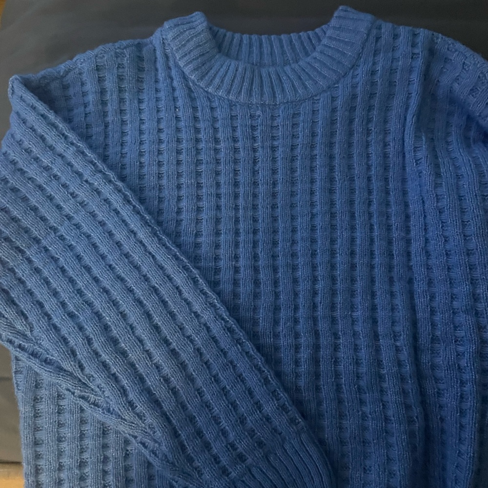 Blue sweater